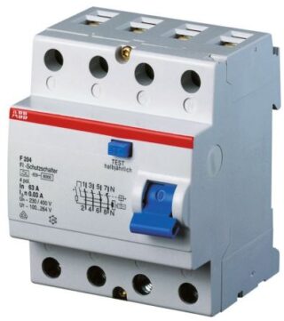 ABB - DIFERENCIAL F364 63A 30MA 4P