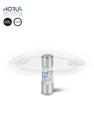 DF - FUSIBLE CILINDRICO DC 20A 10x38 gPV 1000V