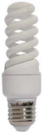 RTS - LAMPARA BC MINI ESPIRAL 13 W E27 2800K