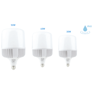 ECOLUX - LAMPARA VIAL LED 40W E27 6000K