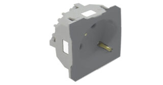 EFAPEL - BASE SCHUKO PROT.2 MOD Q-45 ALUMINIO