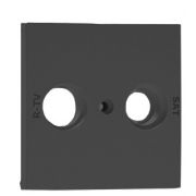 EFAPEL - TAPA RTV-SAT MULTIMARCA LOGUS GRIS