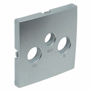 EFAPEL - TAPA PARA TOMA R-TV-SAT LOGUS ALUMINIO
