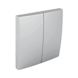 EFAPEL - TECLA P/MEC.DOBLE FUNCION ALUMINIO
