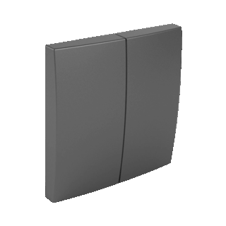 EFAPEL - TECLA P/MEC.DOBLE FUNCION LUMIN. GRIS