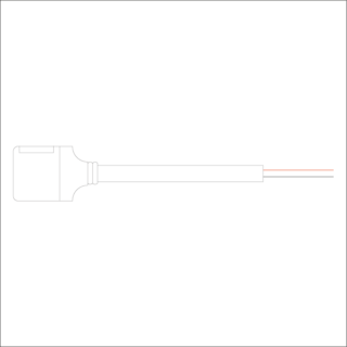 LDVlighting - CABLE CONEXION DC + CONECTOR IP67 TIRA COB 8mm