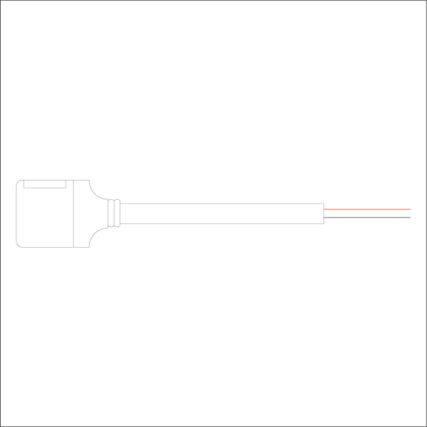LDVlighting - CABLE CONEXION DC + CONECTOR IP67 TIRA COB 8mm