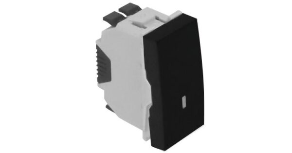 EFAPEL - CONMUTADOR CRUCE LUMIN.1 MOD. NEGRO
