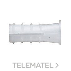 CELO - TACO PLASTICO BLANCO 7mm