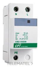 CIRPROTEC - PROT.SOB.TRANS. T2 40kA CS2-40/230V