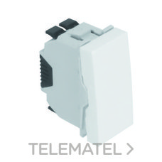 EFAPEL - INTERRUPTOR UNIPOLAR QUADRO 45 CON 1 MODULO BLANCO MATE