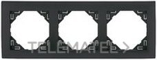 EFAPEL - MARCO TRIPLE AQUARELLA GRIS