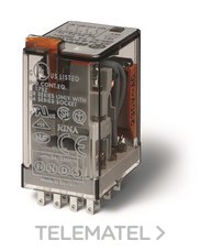 FINDER - RELE INDUST.24VAC 4C 5A PULS.+IND.