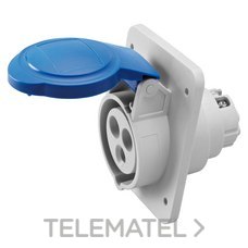 GEWISS - BASE FIJA EMP. 10º HP 2P+T 32A 230V 6H IP44