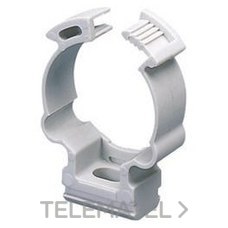 GEWISS - SOPORTE COLLARIN GRIS P/TUBO d.40
