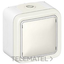 LEGRAND - CONMUTADOR SUPERF.PLEXO BLANCO