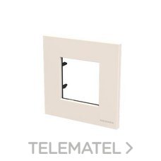 NIESSEN - PLACA 4 COMB.HORIZ.S/G.S.STYLO BL.MARFIL
