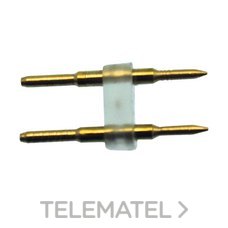 PRILUX - CONECTOR MACHO TRANSPARENTE P/TIRA LED MAXIBRILLO