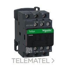 SCHNEIDER ELECTRIC - CONTACTOR 18A 1NA/1NC 400V 50/60HZ