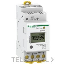 SCHNEIDER ELECTRIC - CONTADOR ENERGÍA MONOFÁSICO 63A PULSOS