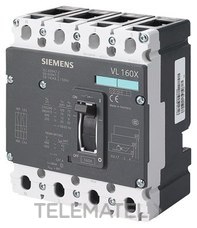 SIEMENS - AUT.VL160 25A P.C.N 4P 50kA S/DISP.