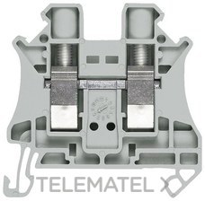 SIEMENS - BORNE PASO CONEXIÓN TORN. 6mm² 8,2mm GRIS