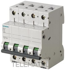 SIEMENS - INT.AUT.5SL4 10kA CURVA-D 4P 25A 70mm
