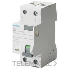 SIEMENS - INT.DIF.5SV CLASE-A 2P 25A 300mA 70mm