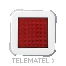 SIMON - SENALIZ.LUMINOSO DIF.ROJO S.31 BL.NIEVE