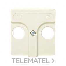 SIMON - TAPA 45x45 mm P/TOMA R-TV S.27 MARFIL