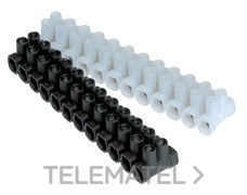 TEKOX - REGLETA CLEMA 6mm BLANCA