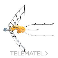 TELEVES - ANTENA UHF(C21-48)G38dBi+ALIM.CTVO