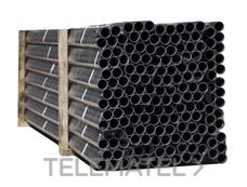TUPERSA - TUBO PVC BLIND.ENCHUFABLE M-16 NEGRO
