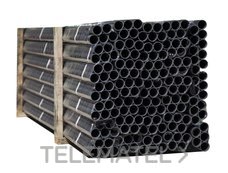 TUPERSA - TUBO PVC BLIND.ENCHUFABLE M-63 NEGRO