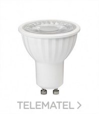 ULTRALUX - LAMPARA LED DICR. 7W GU10 2,7K 60º 620lum REG
