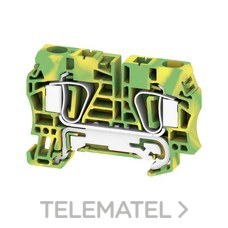 WEIDMULLER - BORNE ZPE 6 mm2 A/V (Presión)