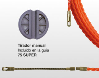 PROIMAN - GUÍA PASACABLES POLIÉSTER MONOFILAMENTO HELICOIDAL 4,5mmx30m