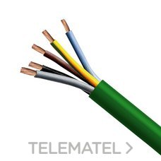 MIGUELEZ - CABLE H05Z1Z1-F 300/500V  4G0.75mm2