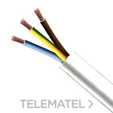 MIGUELEZ - MANGUERA H05VV-F 3x0,75 BLANCA