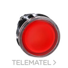 SCHNEIDER ELECTRIC - CABEZA PULS.LUMIN.RASANTE LED ROJO