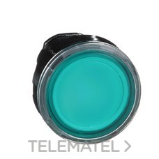 SCHNEIDER ELECTRIC - CABEZA PULS.LUMIN.RASANTE LED VERDE
