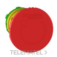 SCHNEIDER ELECTRIC - CABEZA.PULSADOR SETA d.40 GIRAR ROJA