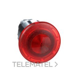 SCHNEIDER ELECTRIC - CABEZA PULS. SETA LUMIN. C/ENCLA. ROJA