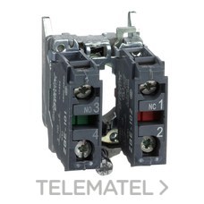 SCHNEIDER ELECTRIC - SOPORTE METAL. 1NA+1NC CONEX.TORN.