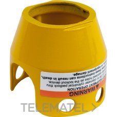 SCHNEIDER ELECTRIC - PROTECTOR SETA METALICO AMARILLO