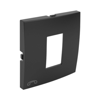 EFAPEL - TAPA T.TELEFONICA RJ11 LOGUS NEGRO