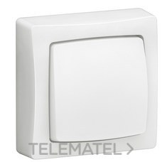 LEGRAND - INTERRUPTOR / CONMUTADOR / PULSADOR OTEO 10A MONOBLOC BLANCO