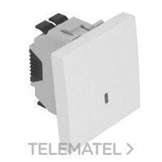 EFAPEL - PULSADOR LUMINOSO 250V 2M Q-45 NEGRO - Imagen 2