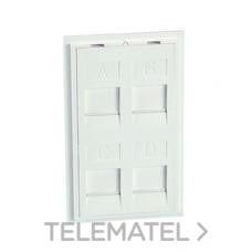 MMCONECTA - MODULO PNO.STD.ANTIPOL. BN 4 CTR.TIPO KEYS