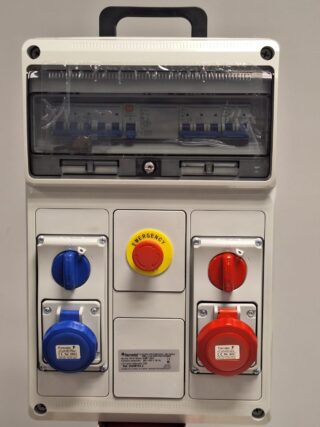 FAMATEL - CUADRO OBRA 2 B. INTERB. 2P+TT/3P+TT 16/32A C/EMERG.